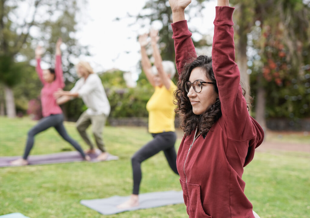 group yoga