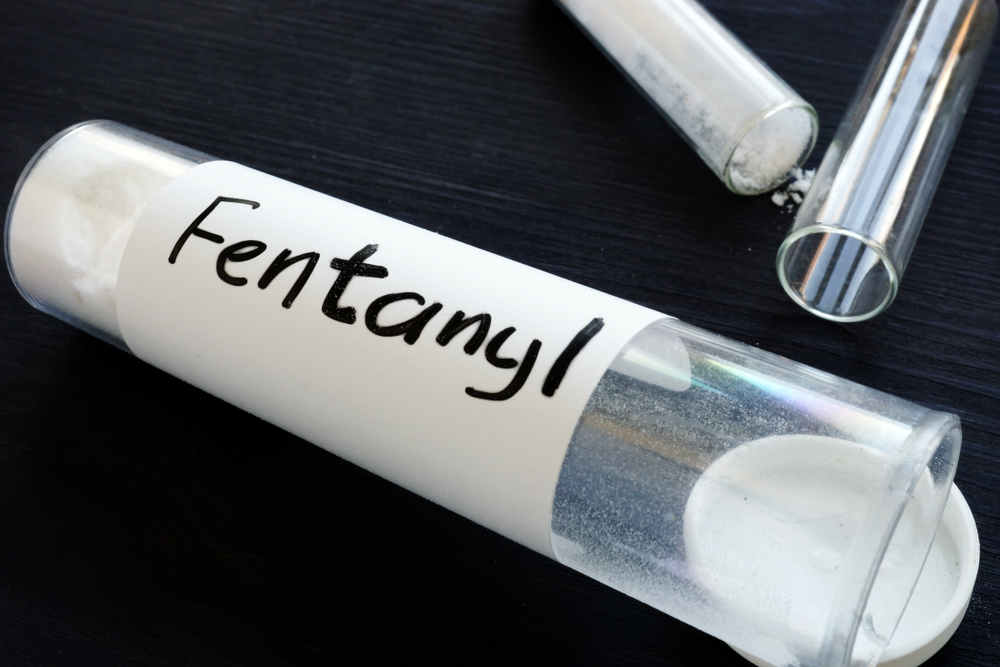 fentanyl drug in vial